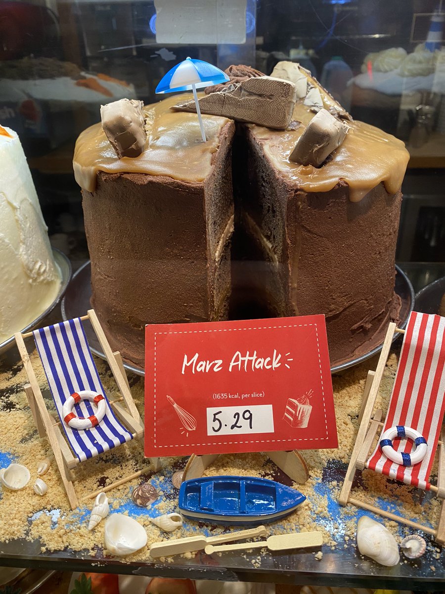 revisionstation's tweet photo. Just been out for a coffee and was kinda tempted! Then I thought this said heart attack π€·πΌββοΈGot to love the presentation though ποΈ#tinydeckchair https://t.co/BE7qloMDhS