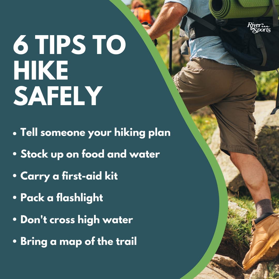 Always prioritize your safety while hiking! These are just some general tips – be sure to do more thorough research before your next journey. 🥾 

#LiveYourPassion #ShopLocal #KnoxvilleTN #Outdoors #Hiking #Appalachia #Travel