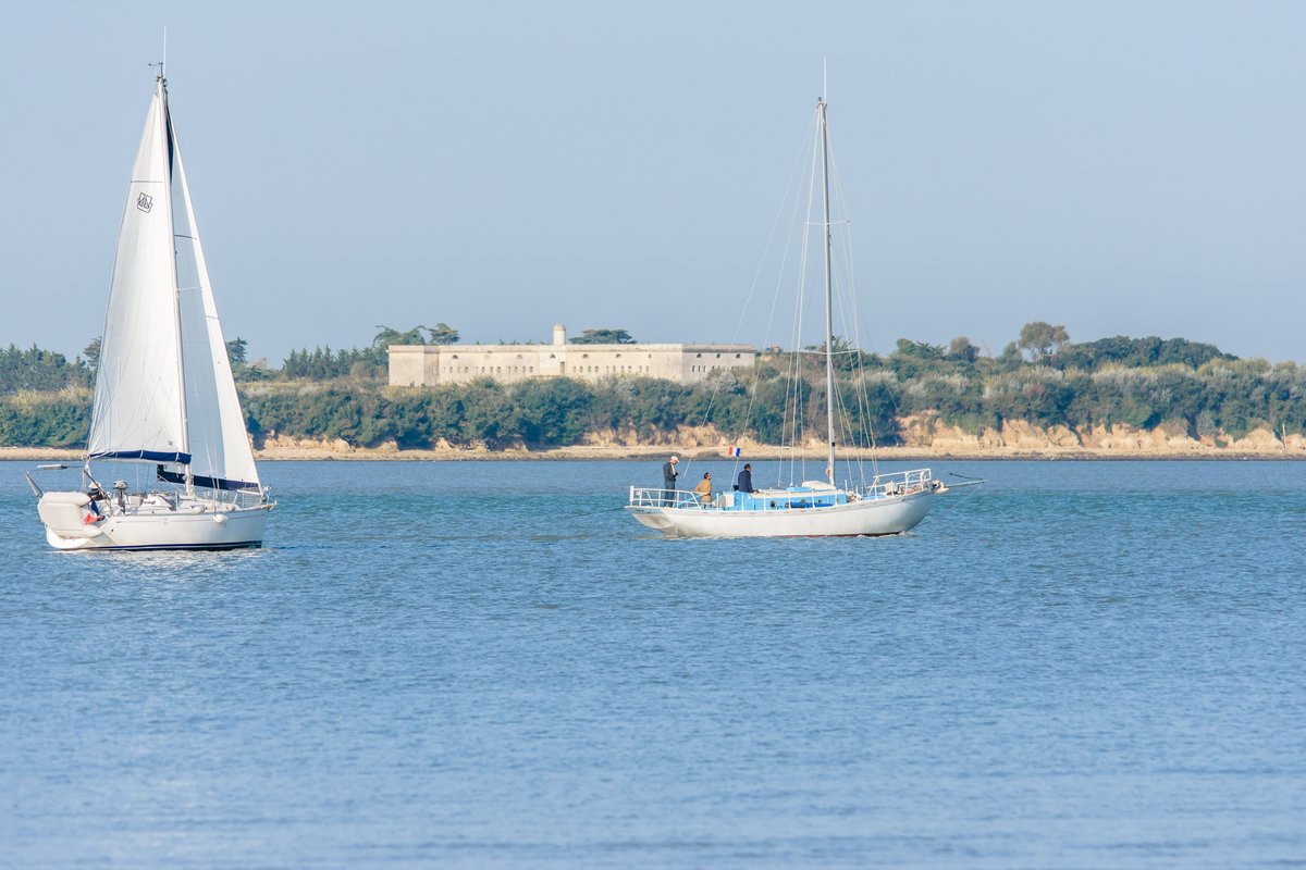 RochefortOcean's tweet photo. Un #jeudiphoto avec Le Fort de l'Ile Madame 🤩
©L.Pétillon https://t.co/xkGqnSUlSL