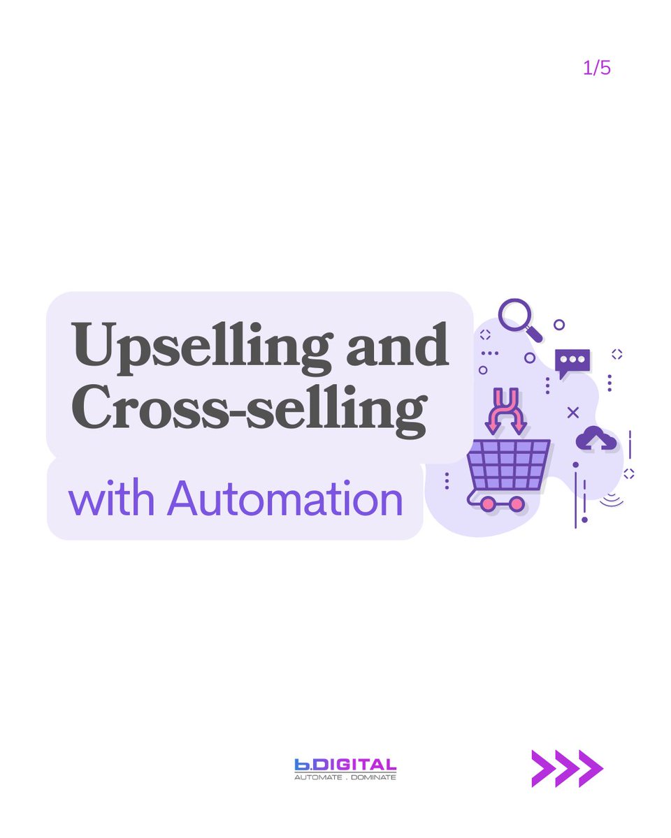 bridgette_boss's tweet photo. 📈 Unlock CLV potential with automated upselling &amp; cross-selling! 🤖 

✅Boost your revenue and customer loyalty with https://t.co/bD0o1K4tDv consulting.

#DigitalMarketing #Automation #CustomerLifetimeValue #Upselling #CrossSelling #BDigitalConsulting #GrowYourBusiness https://t.co/pwDxkoSZBt