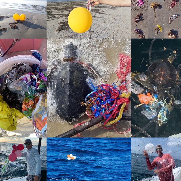 Time we stop release balloons into the air......no matter the occasion