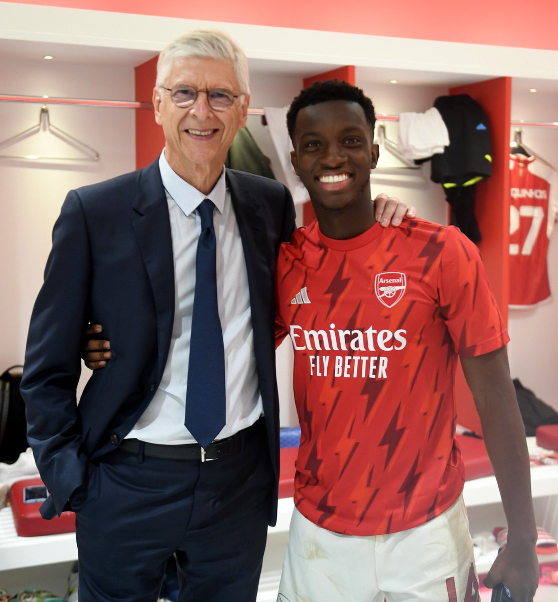 Always nice to see you boss, forever grateful!❤️🙏🏾 <a href="/Arsenal/">Arsenal</a>