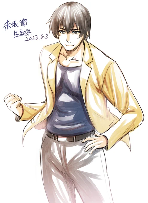 赤坂さんお誕生日おめでとうございます!…間に合った… #赤坂衛生誕祭2023