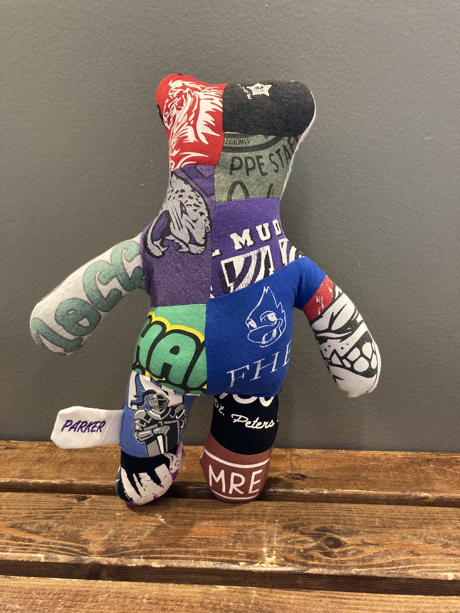 tya_heller's tweet photo. Meet Parker! Parker is the 2022-23 T Shirt bear! https://t.co/SH1kWGRCYE