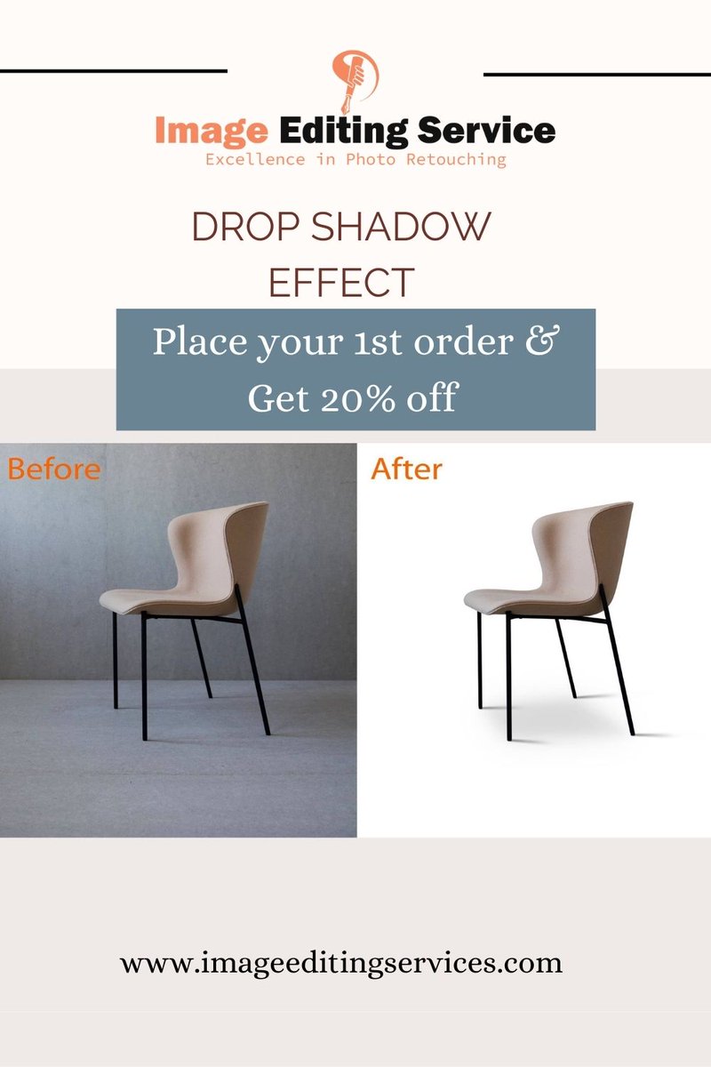 ImageEditing_S's tweet image. We offer photoshop based shadow services for a photo like drop shadow, reflection shadow, natural shadow, original shadow with reasonable rate. 
Visit: imageeditingservices.com/services/drop-…

#DropShadow #ShadowEffect #DropshadowService #Dropshadoweffect #photoshopdropshadow #Photoretouching