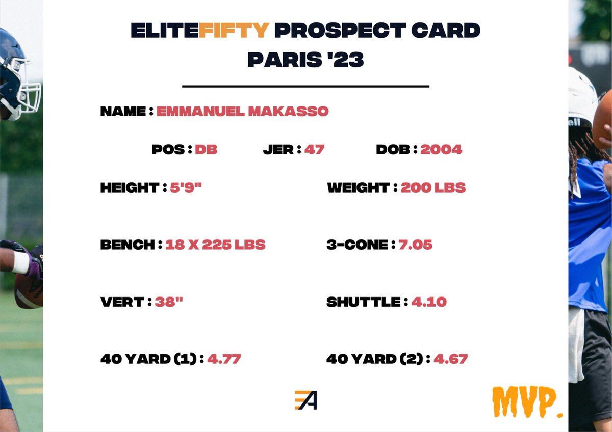 BBoueteEAA's tweet photo. I’ve hosted my first workout a few weeks ago in Paris, France and gathered the top 50 prospects in the country.
Coaches, reach out to me to get verified combine numbers and measurements.
@Bricejac @CoachCiocci 

Our MVP performance 👀
https://t.co/N4CfnNdvZl https://t.co/EbRZpfKFmc
