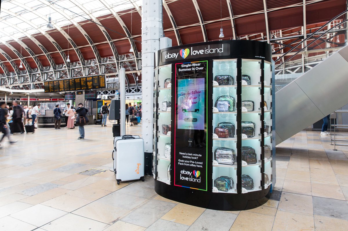 Our most recent collaboration with eBay and Love island!

Single-wear summer is over 🛍️

#ANMACUnit #VendingMachine #SmallBusiness #TheFutureOfRetail #LondonLife #Vending #AutomatedRetail #SmallBizUK