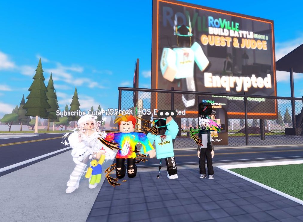 CutePizza_04's tweet image. ✨Gathering With Our Special Guest at CEO's RoVille Build Battle Season 2✨
#Roville #Roblox #RovilleRoblox #BuildBattle