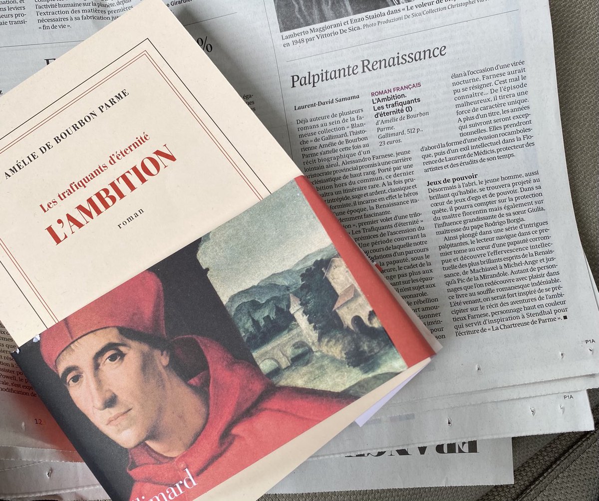 Super bouquin, en effet ⁦@ldsamama⁩ . 👏 ⁦@ParmeBourbon⁩ ⁦@Gallimard⁩ #lecturedété