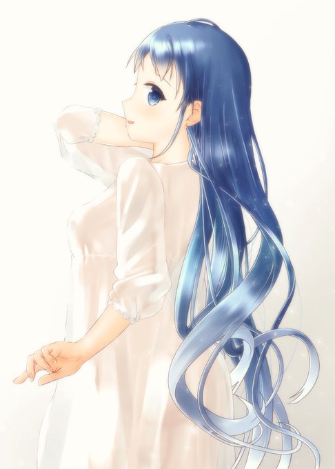 透け五月雨ちゃん。C102新刊の表紙になります 