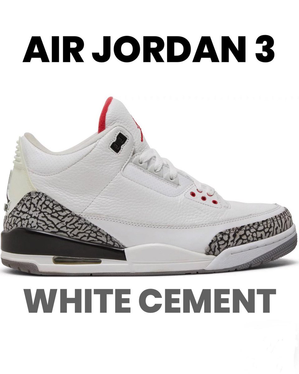 sneakerfiles's tweet photo. Best Air Jordan 3 Colorway Is? https://t.co/EdXGI1EWjr