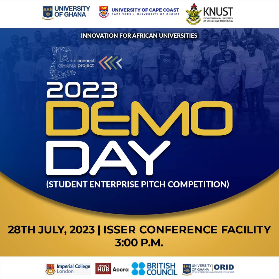 gass_knust's tweet photo. ๐ Congratulations to our Womenโs Commissioner, Ms. Hannah Appiah, for leading #teamKNUST to victory in the 2023 edition of the "Demo Day Student Enterprise Pitch Competition" and winning the ultimate prize worth ยข40K! ๐
#McHanOrganics
#StatisticsForDevelopment https://t.co/alRFheTsaT