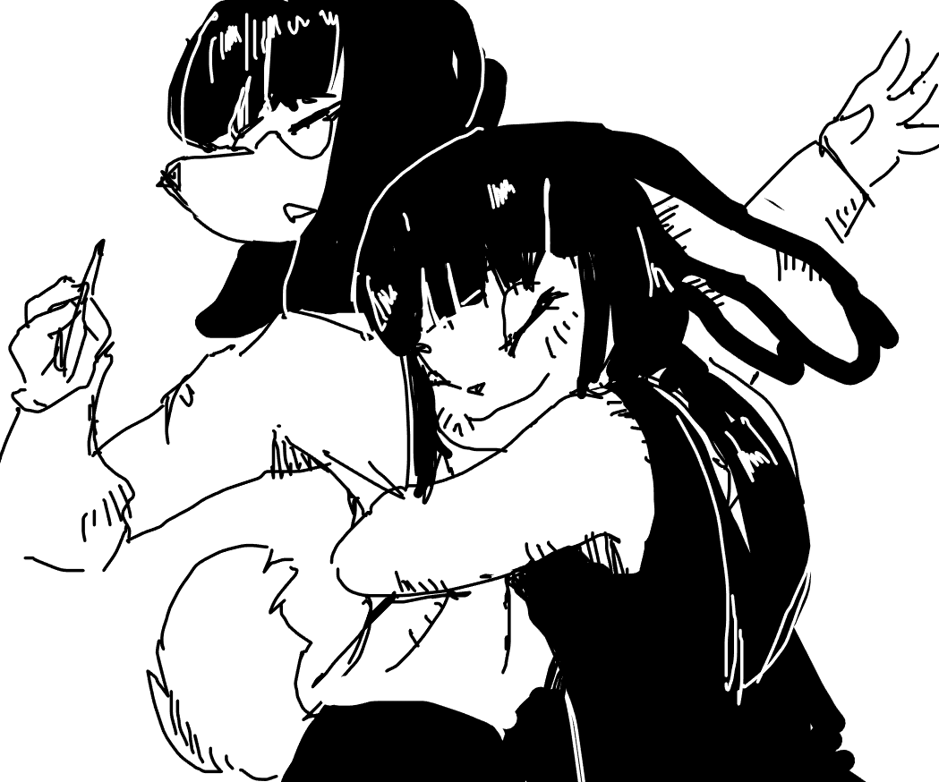 styimbym's tweet photo. Bunnygirl is really fun to draw.
Again, this one is from #Drawception.
#BunnyDay #ใใใผใฎๆฅ #bunnygirl #doggirl #furry https://t.co/MWNV1o7lg1