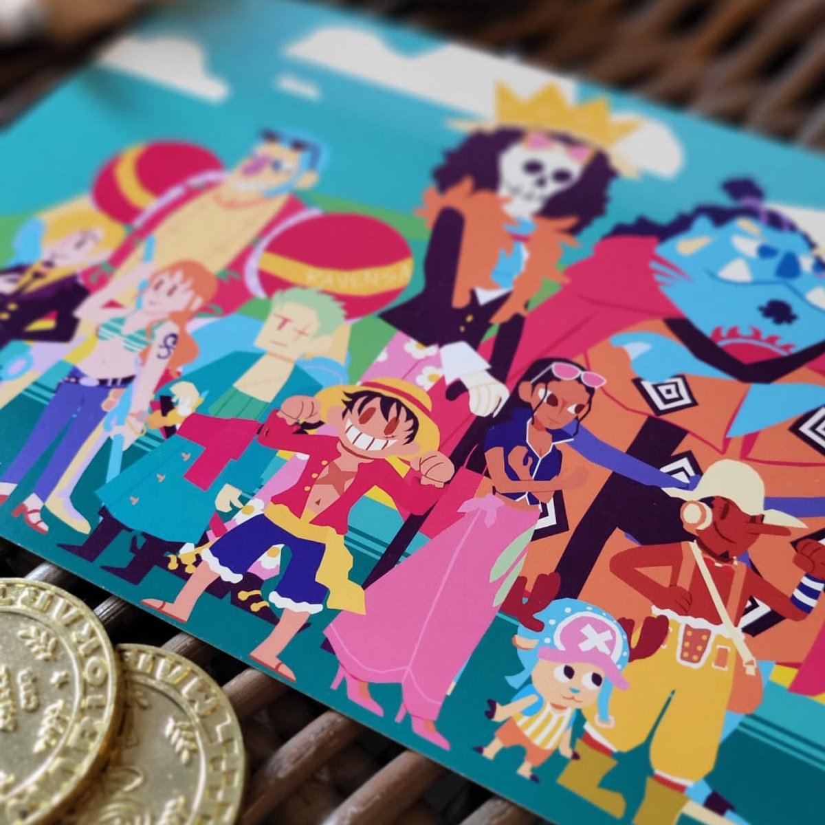 RavSaph's tweet photo. Come and sail with the strawhat crew! An A5 art print available on our Ko-Fi store! #onepiece
https://t.co/pZ0WHxl9nJ https://t.co/llKQuSWlok