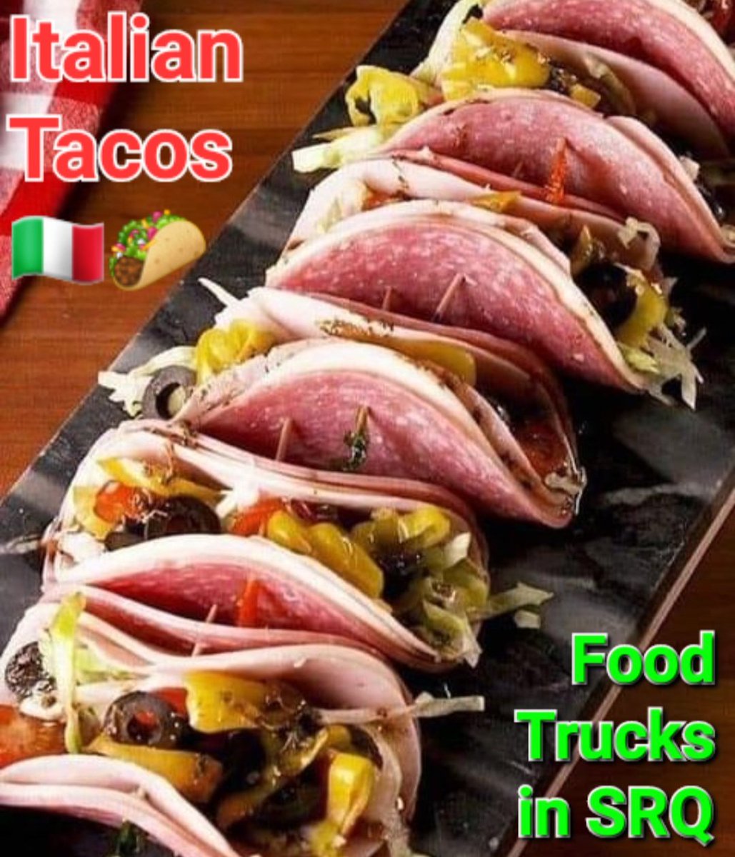 💥🇮🇹 NEW FOOD TRUCK ALERT 🌮💥🤣 Join our fb group for more great ideas 😎👉 Food Trucks in SRQ 🌶 🍔🍕🍤🌭 <a href="/VivaSarasota/">Viva Sarasota</a> <a href="/SuncoastFoodies/">Suncoast Foodies</a> #GGV