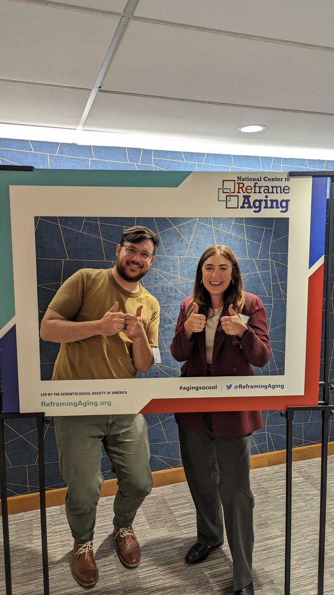 liveonny's tweet image. Thank you @ReframingAging for an incredible facilitator training! 

Our team members Jenna Gladfelter and Kevin Kiprovski are ready to reframe and work towards a more just world! 

#reframeaging #agingsocool