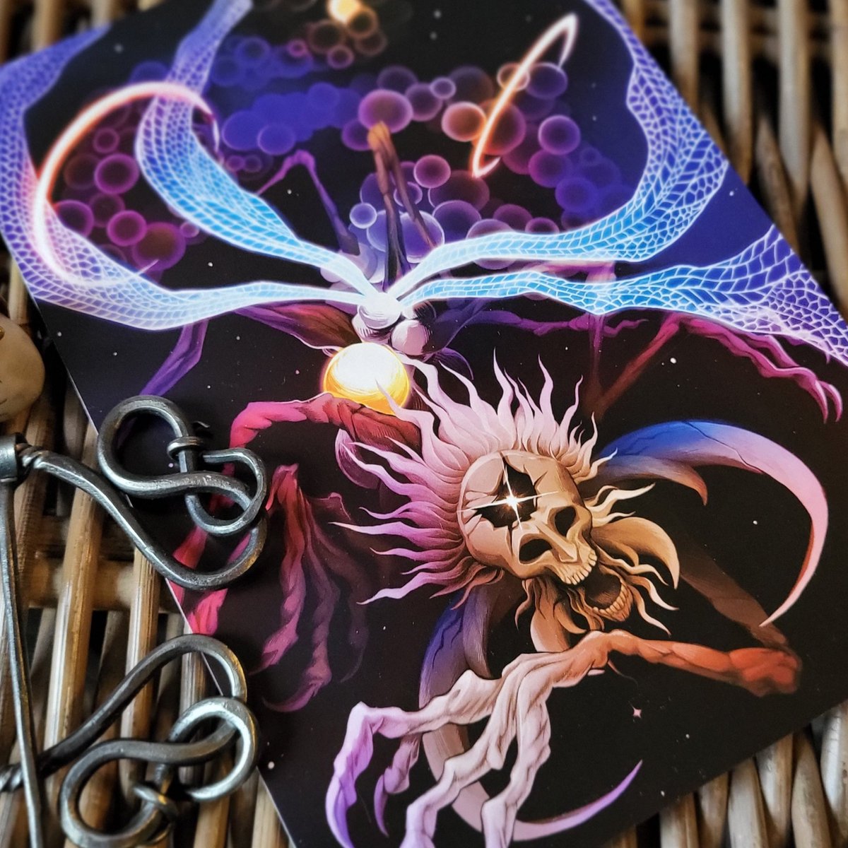 RavSaph's tweet photo. Look at the stars, and they may look back.  A beautiful A5 print of #EldenRing 's most cosmically terrifying boss, Astel.

Available on our Ko-Fi store!
https://t.co/pZ0WHxl9nJ https://t.co/wilZK7BvUZ