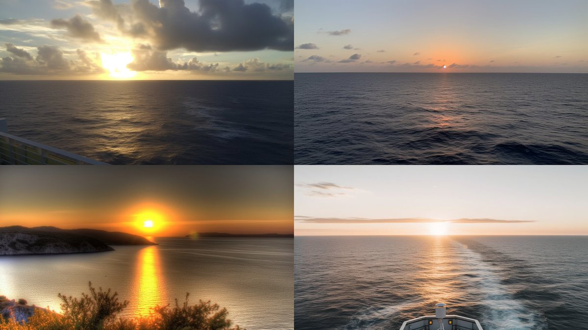 ipwanciu's tweet image. Add a touch of unpredictability with the Chaos parameter. 

Higher values lead to more varied and unexpected results, while lower values offer consistency. 

Ex: /imagine prompt: sunset over the ocean --chaos 100 

#AIChaos #ArtisticControl