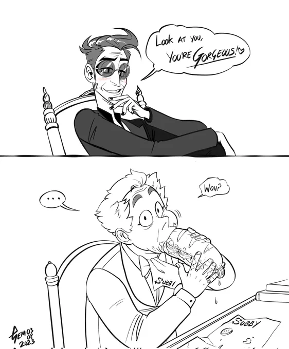 #GoodOmens2 #GoodOmens2Spoilers #GO2Spoilers 

🥪 