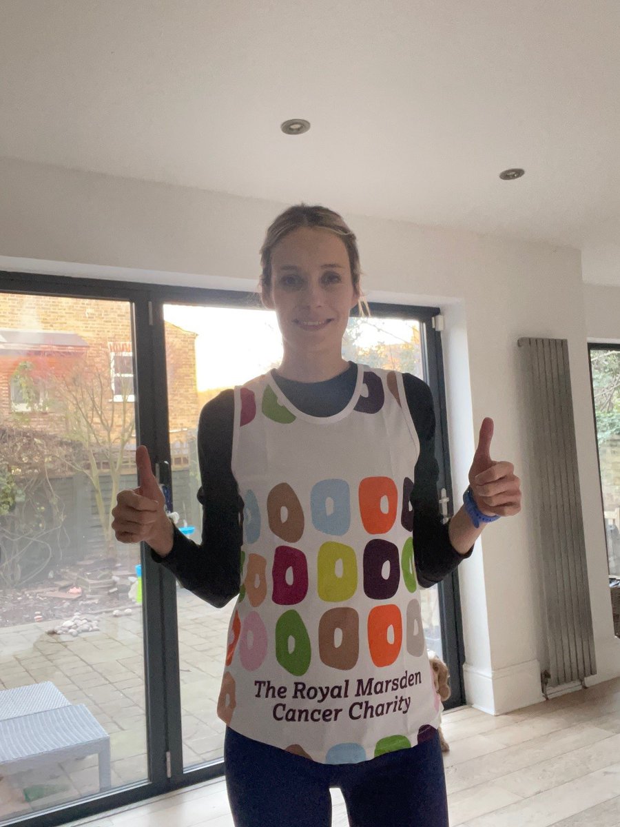 royalmarsden's tweet photo. Meet Emma Bishop, a stage 4 lung cancer patient who raised £115,000 by running the London Marathon for @royalmarsden. Her inspiring journey is a beacon of hope for cancer patients everywhere. Let's support her mission to fund groundbreaking research - https://t.co/RmALCQQcIl https://t.co/fkQw0YarbB