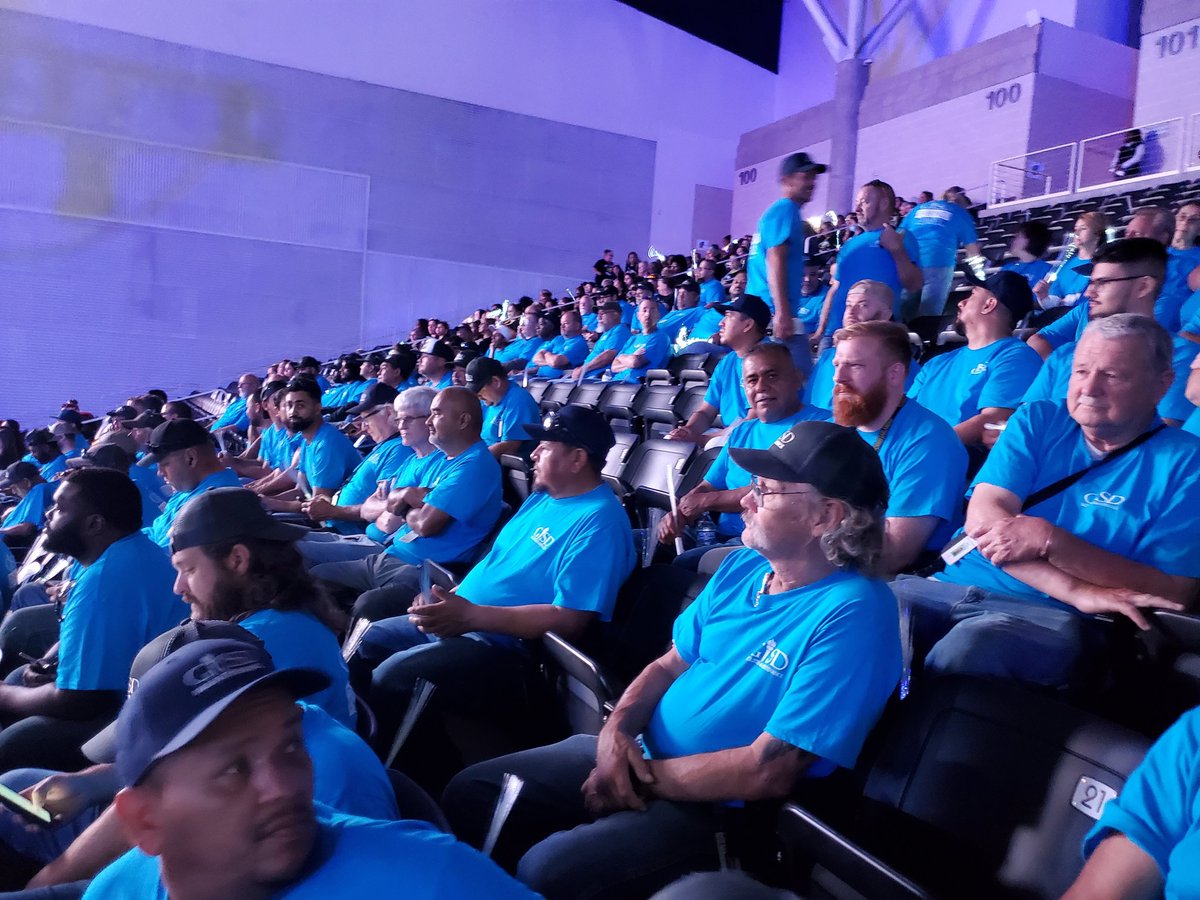 gisd_fac_maint's tweet photo. F&amp;M in the house for Convocation! https://t.co/8lMzN6n6i8