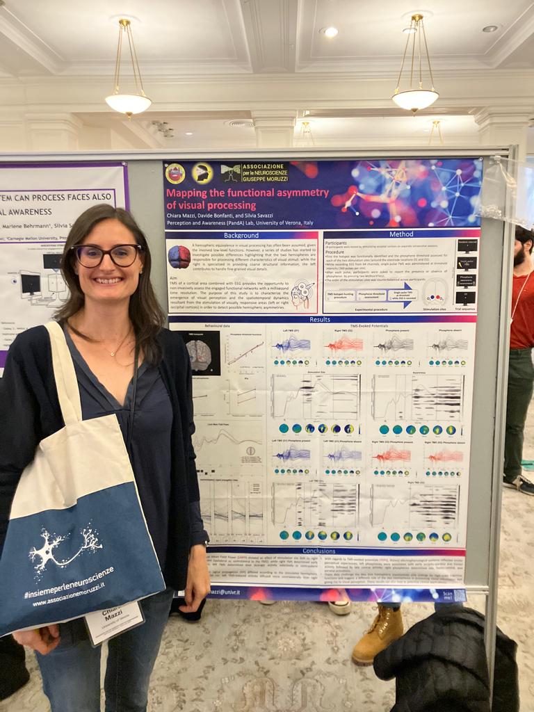 AssMoruzzi's tweet photo. Le nostre socie Chiara Mazzi Sonia Mele Elisabetta Colombari del laboratorio PandAlab dell'Università di Verona hanno presentato i loro lavori al meeting of the Association for the Scientific Study of Consciousness a New York
#insiemeperleneuroscienze #assc26 #NYU #womeninscience https://t.co/Yz6lKwEPkE