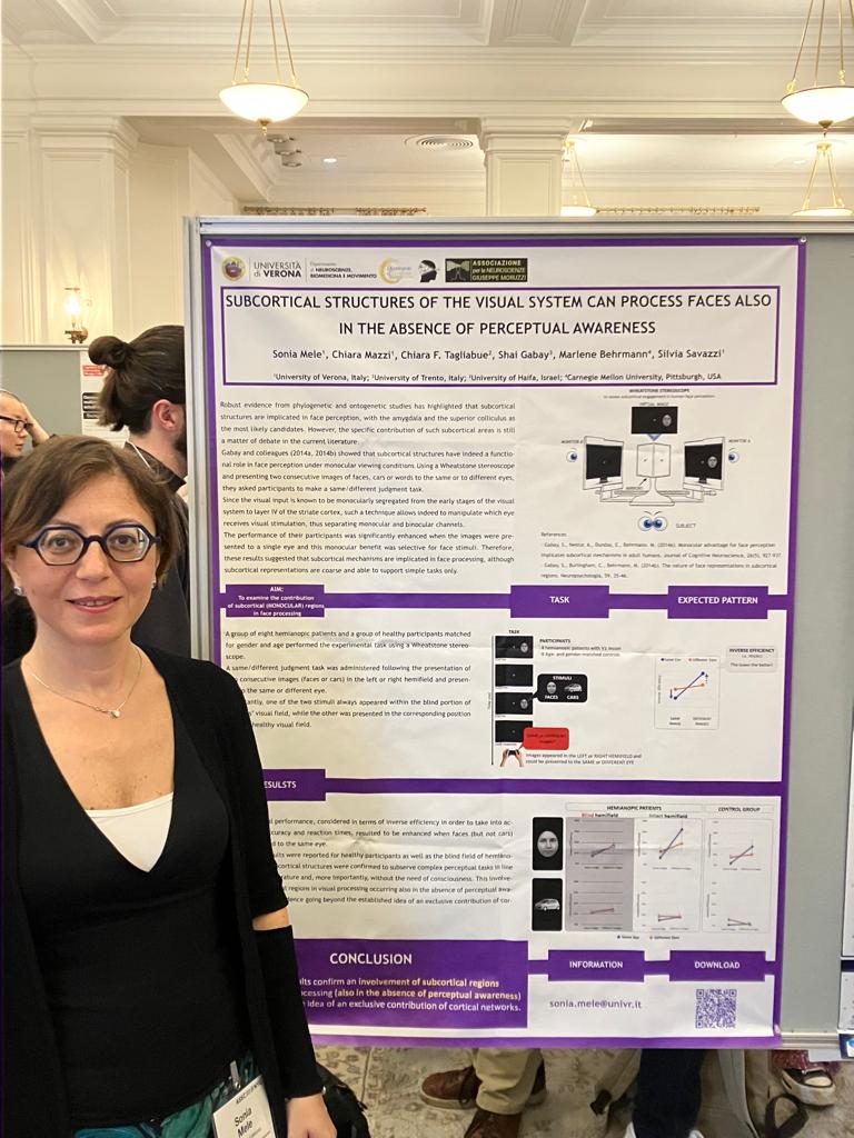 AssMoruzzi's tweet photo. Le nostre socie Chiara Mazzi Sonia Mele Elisabetta Colombari del laboratorio PandAlab dell'Università di Verona hanno presentato i loro lavori al meeting of the Association for the Scientific Study of Consciousness a New York
#insiemeperleneuroscienze #assc26 #NYU #womeninscience https://t.co/Yz6lKwEPkE
