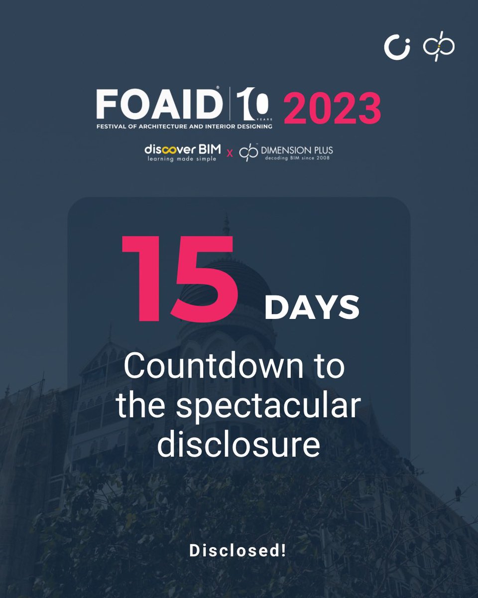 dimensionplus1's tweet photo. Celebrating 15 Years of Excellence! π Join us in just 15 days for the much-awaited FOAID event and the grand premiere of DIMENSION PLUS 15th Anniversary Intro Video! π₯
Get a glimpse: https://t.co/dN9dlD3Mzp
#FOAID #15YearsOfExcellence #CompanyIntro #WorkLife #Teamwork #dp https://t.co/TJ6yXtgUQW