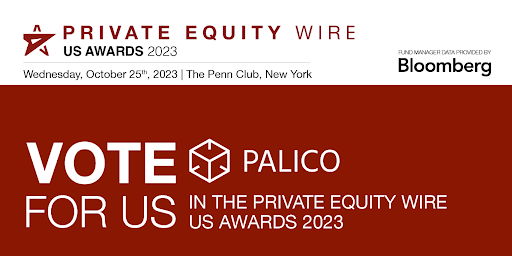 Palico's tweet photo. We are delighted to announce that we have been nominated for ‘Best Secondaries Platform’ in the PE Wire US Awards 2023. 

Please take a moment to show your support by voting for us in the ‘Service Providers’ category: https://t.co/o2U5GsrUdp

#PrivateEquity #Secondaries https://t.co/t4LrSiGozs