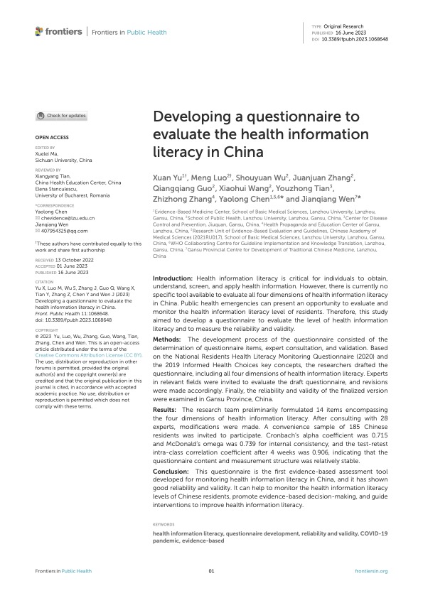 Informed Health Choices tweet media