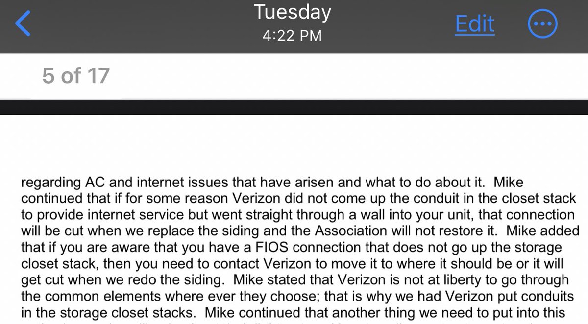 joannehadad's tweet photo. @VerizonSupport From my HOA https://t.co/kMLdTer2tz