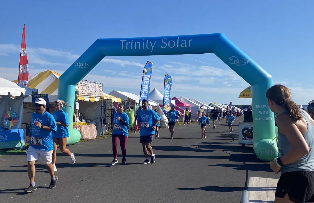 Great job to everyone who ran the Trinity Solar Running with the Balloons 5K at the NJ Balloon Festival! 🎉

Our team had fun cheering on the participants and meeting everyone who stopped by our booth.

#TrinitySolar #EnergyWithIntegrity #WeMakeSolarSimple #NJBalloonFest2023