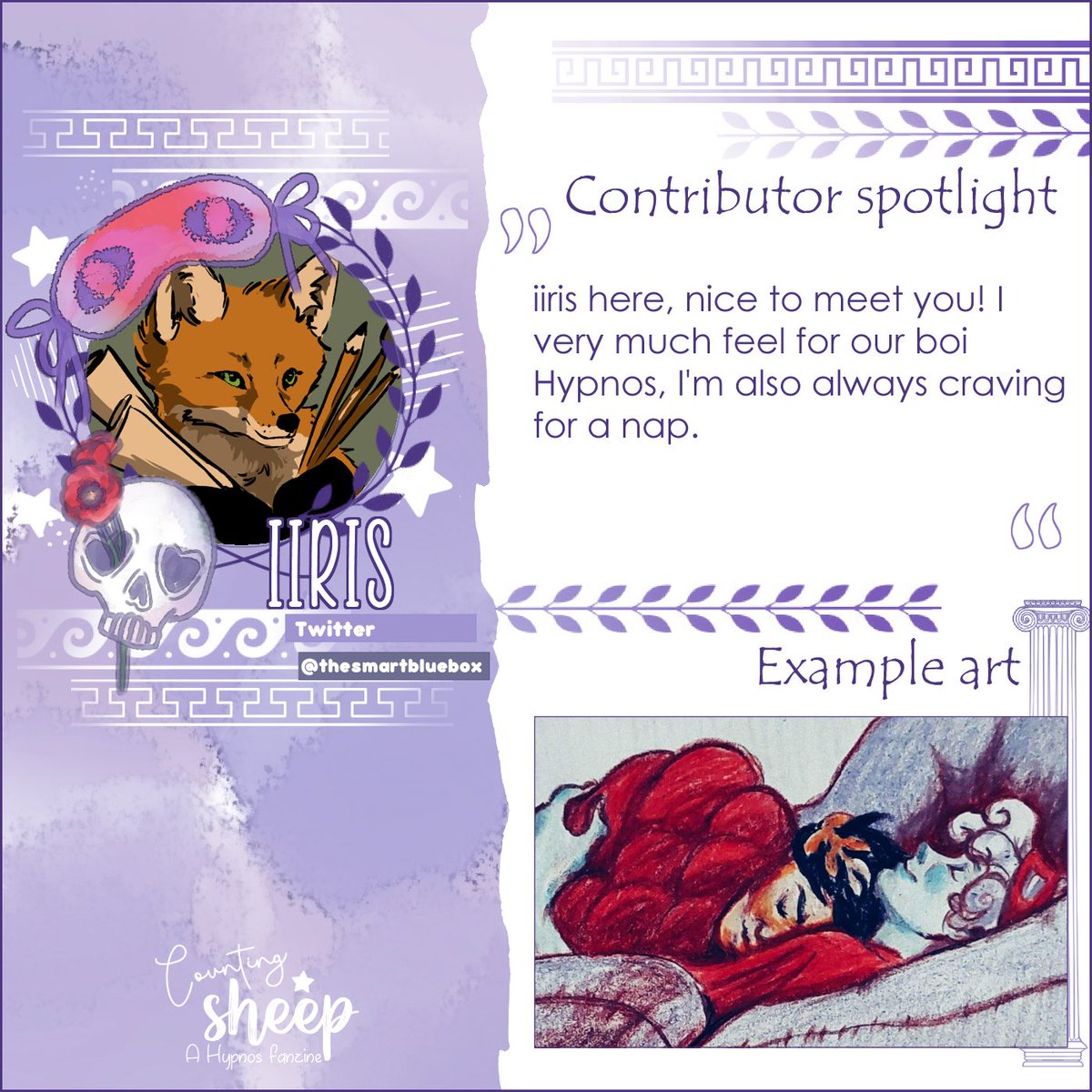 countsheep_zine's tweet photo. Another contributor, this time @thesmartbluebox ! https://t.co/E3E8Sb3H6q