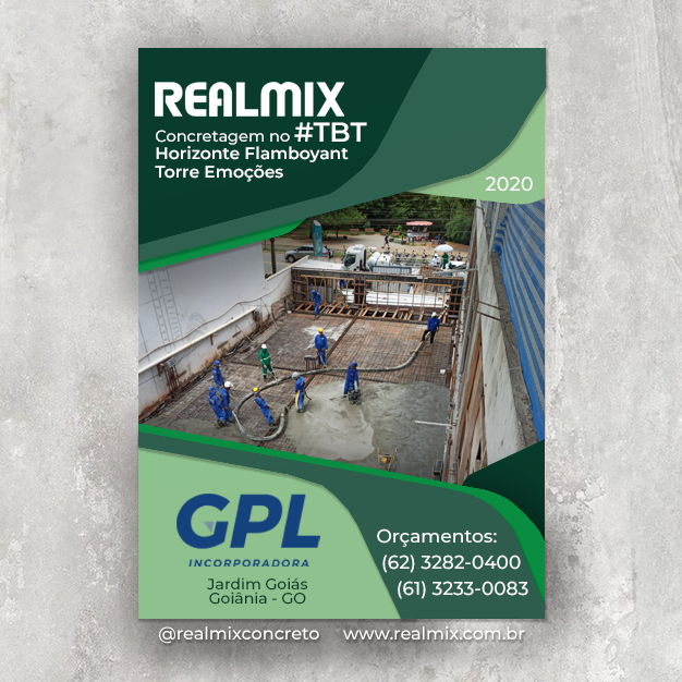 realmixconcreto's tweet image. Hoje é dia de #tbt com essa concretagem que realizamos para nossos parceiros da
@gplincorporadora no Horizonte Flamboyant - Torre Emoções, no Jardim Goiás em Goiânia. 
(62) 3282-0400 e (61) 3233-0083
#realmix #concreto #tbt #obras #goiania #realmixconcreto #gpl #gplincorporadora