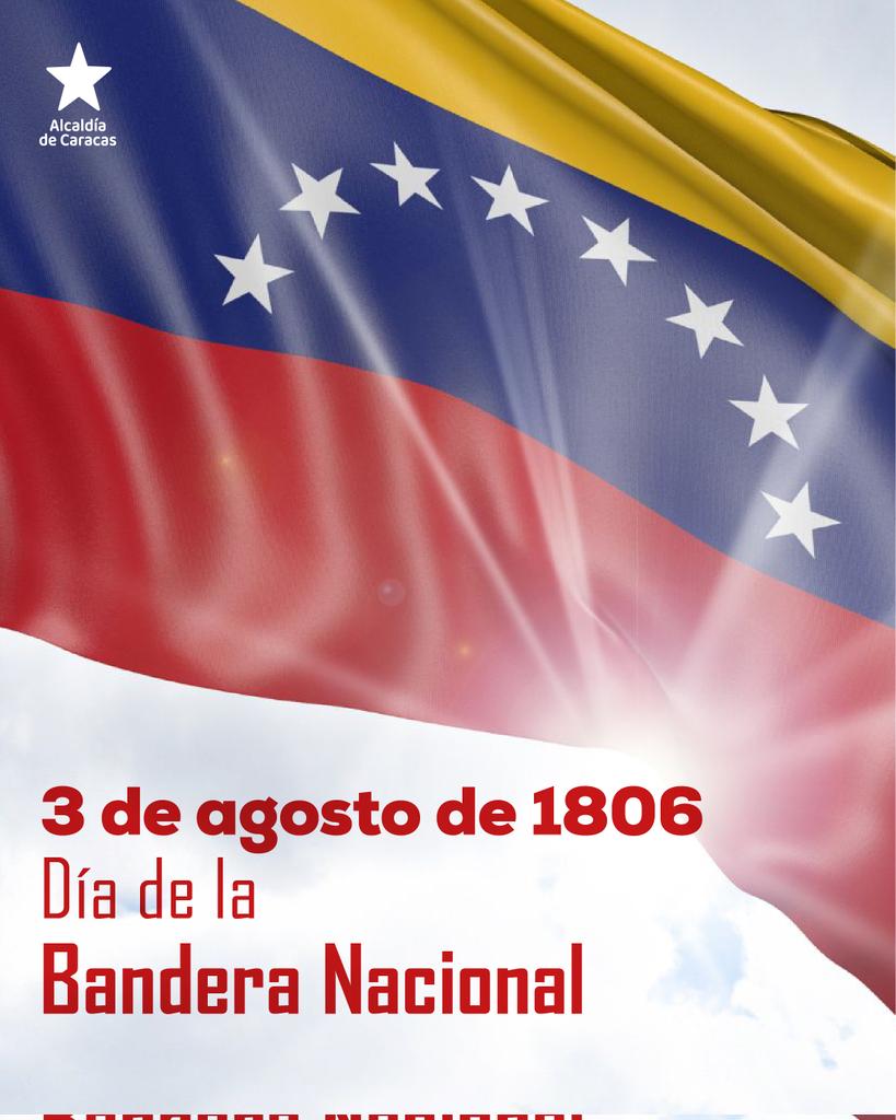 Hace 217 años, el Generalísimo y Almirante en Jefe Francisco de Miranda izó por primera vez en nuestro territorio el Tricolor Nacional.

En la Vela de Coro se desarrolló ese momento histórico, y hoy la Bandera Nacional es símbolo de Patria y de lucha permanente.

#YoIzoMiBandera