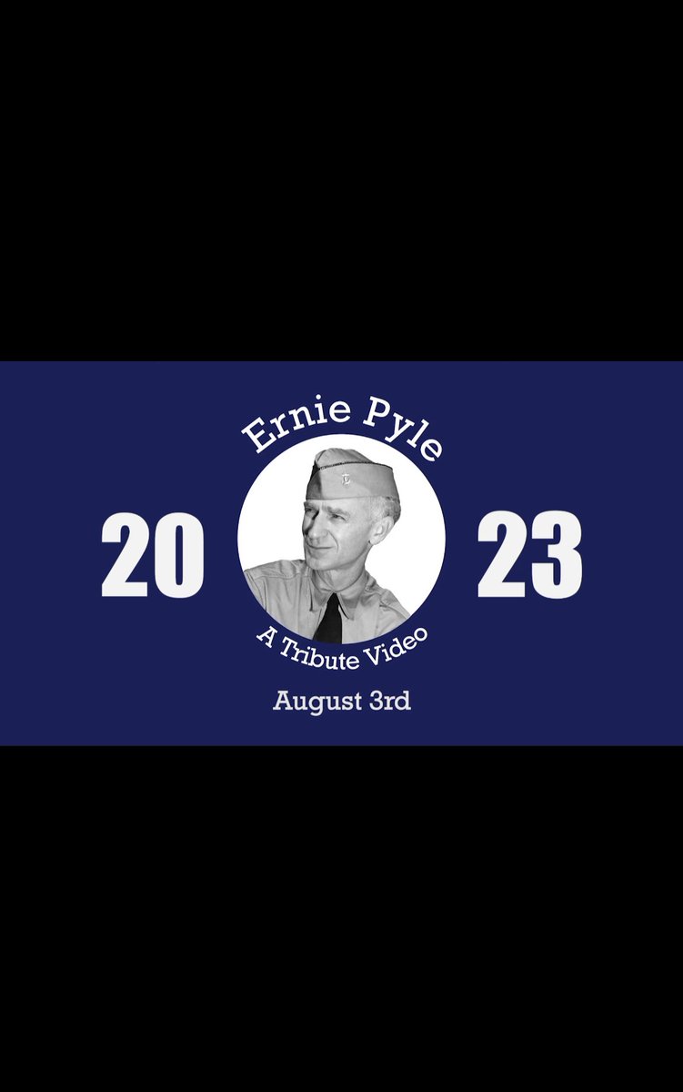 It’s August 3rd and we’re celebrating National Ernie Pyle Day! We’ve created a great video for you to watch, where we discuss the new re-release of Brave Men. How are you celebrating #nationalerniepyleday ?! 
youtu.be/GQRnFFMzUhU