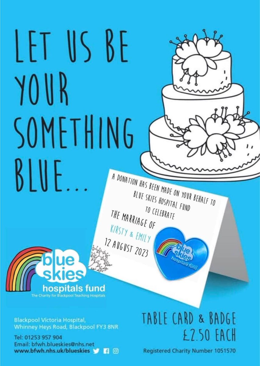 Blue Skies Hospitals Fund tweet media