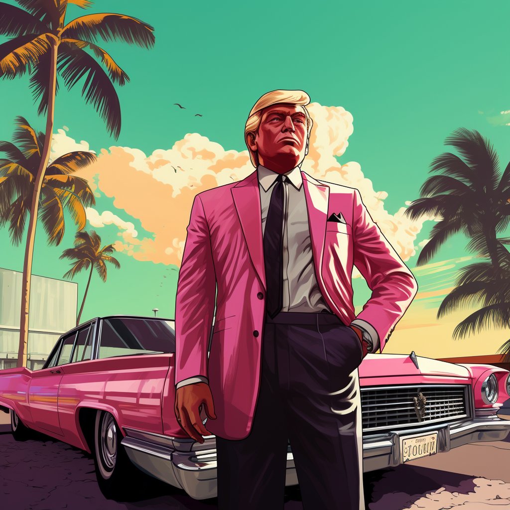 vicegroove's tweet photo. #Trump enjoying #Miami #Vicecity #miami #artwork #city #miamibeach #miamilife #vice https://t.co/glo2wHQaDR
