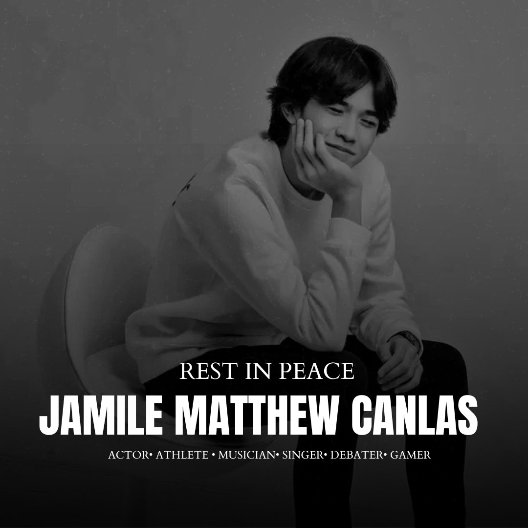 john_joshua01's tweet photo. In deep sorrow, we bid farewell to a dear soul who has left us too soon. your memory will forever be cherished in our hearts. Rest in peace @Jmcanlas_ .

@JmBelieversOFC https://t.co/puCVig2fVG
