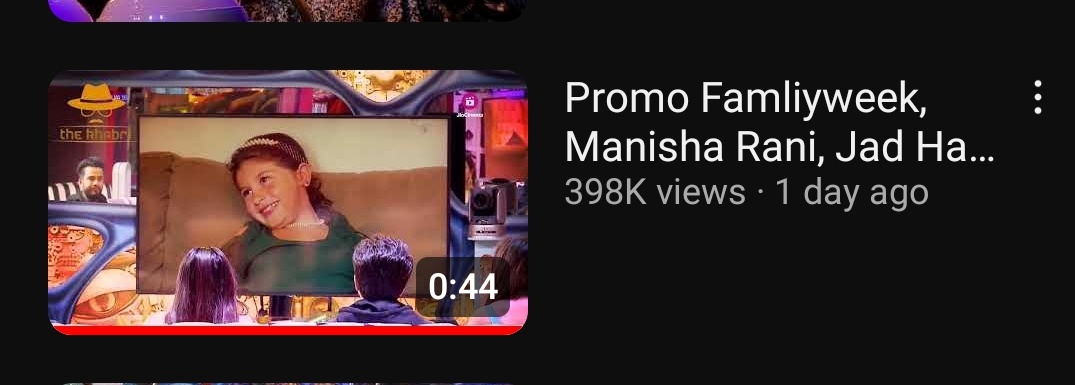 BiggBoss_835's tweet photo. #BiggBossOTT2 Family WEEK
Views comparisons on our youtube Channel
#ElvishYadav Dad #1Million Views
#ManishaRani Jad and Avinash
#400K Views
#AbhishekMalhan Mom #181K
#ElvishYadav is going strong each passing day over youtube https://t.co/jt5HhHZKsx