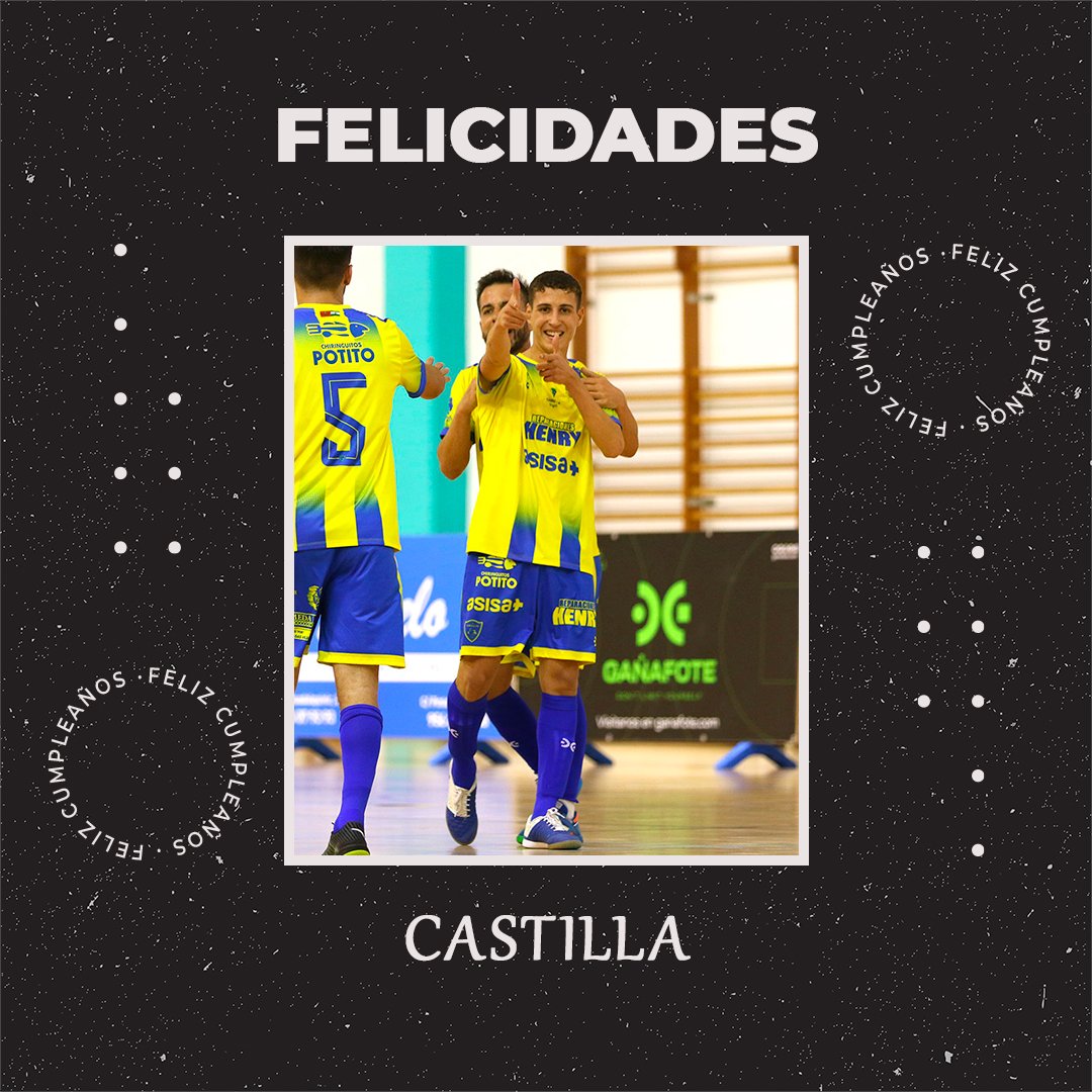 NLevel360's tweet photo. 🥳 Hoy felicitamos a Castilla por su cumpleaños. ¡Que tengas un gran día!

💼 #NextLevel360 || #Futsal ⚽ https://t.co/DVXnlKnXub