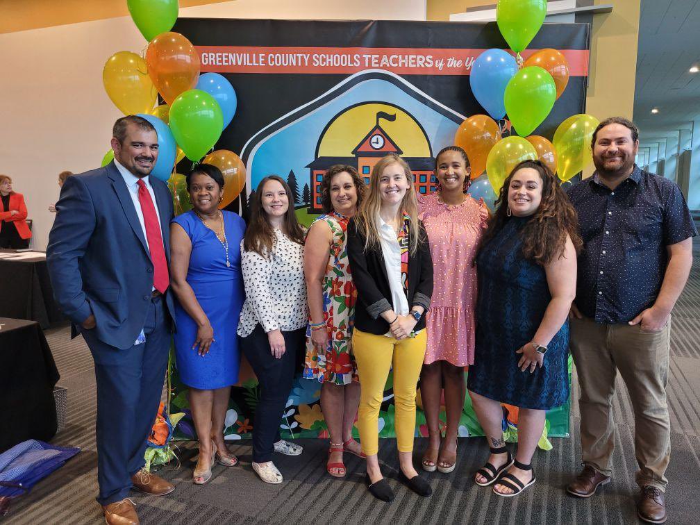 Our 3rd grade team and ILT had the privilege of celebrating Miss Elizabeth Allen at the Teacher of the Year breakfast this morning.  It is an honor to see her serve our school community each day!  <a href="/drjohnso2/">Debra Johnson</a> <a href="/mcclureimpact15/">Dr. Hunter McClure</a> #writeyourstory #allincherrydale #enjoyyourjourney