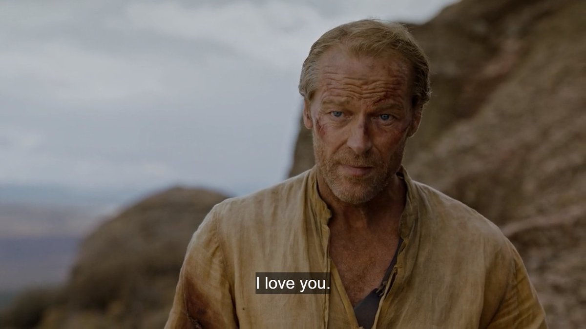 saved_aeron's tweet photo. daenerys: im sorry
jorah: 

the feels https://t.co/ai98vIAQTo