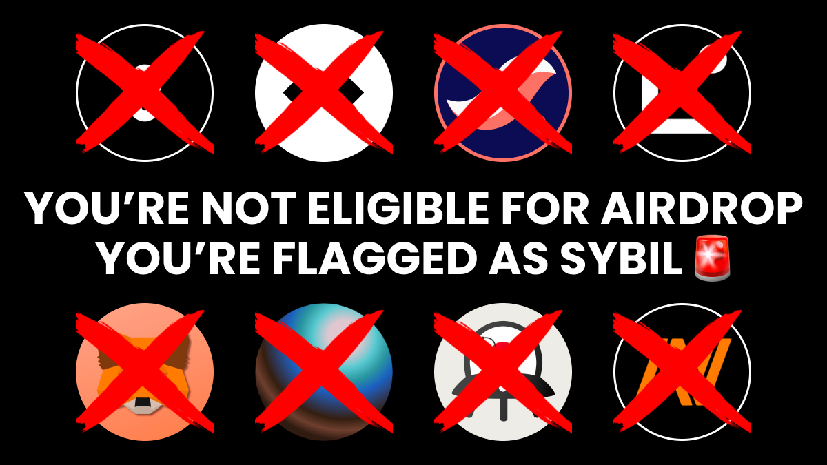 LayerZero &amp; ZkSync gave $30,000 airdrop today, but u're not eligible! 🚨

You'll see this message very soon if you don't read rules in this thread!

Discover how not to be flagged as a Sybil for 9 top airdrops 🧵👇