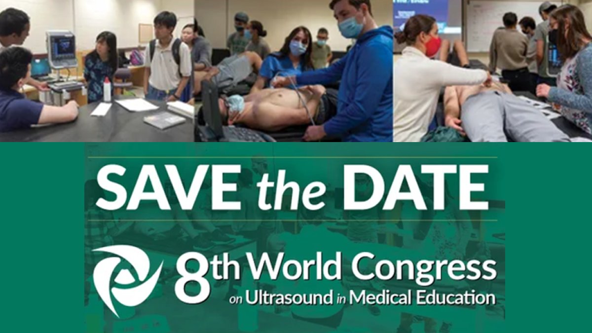 LATEST NEWS! 8TH World Congress on Ultrasound in Medical Education!
@ResaELewiss &amp; Michael Blaivas speaking! - tinyurl.com/3pberd52
<a href="/dr_jennyM/">Jenny Mladenovic</a> &amp; <a href="/RichardHoppmann/">Richard Hoppmann</a> speaking on gender equity &amp; careers in academics - tinyurl.com/57xzateb
Register Now! wcume2023.org