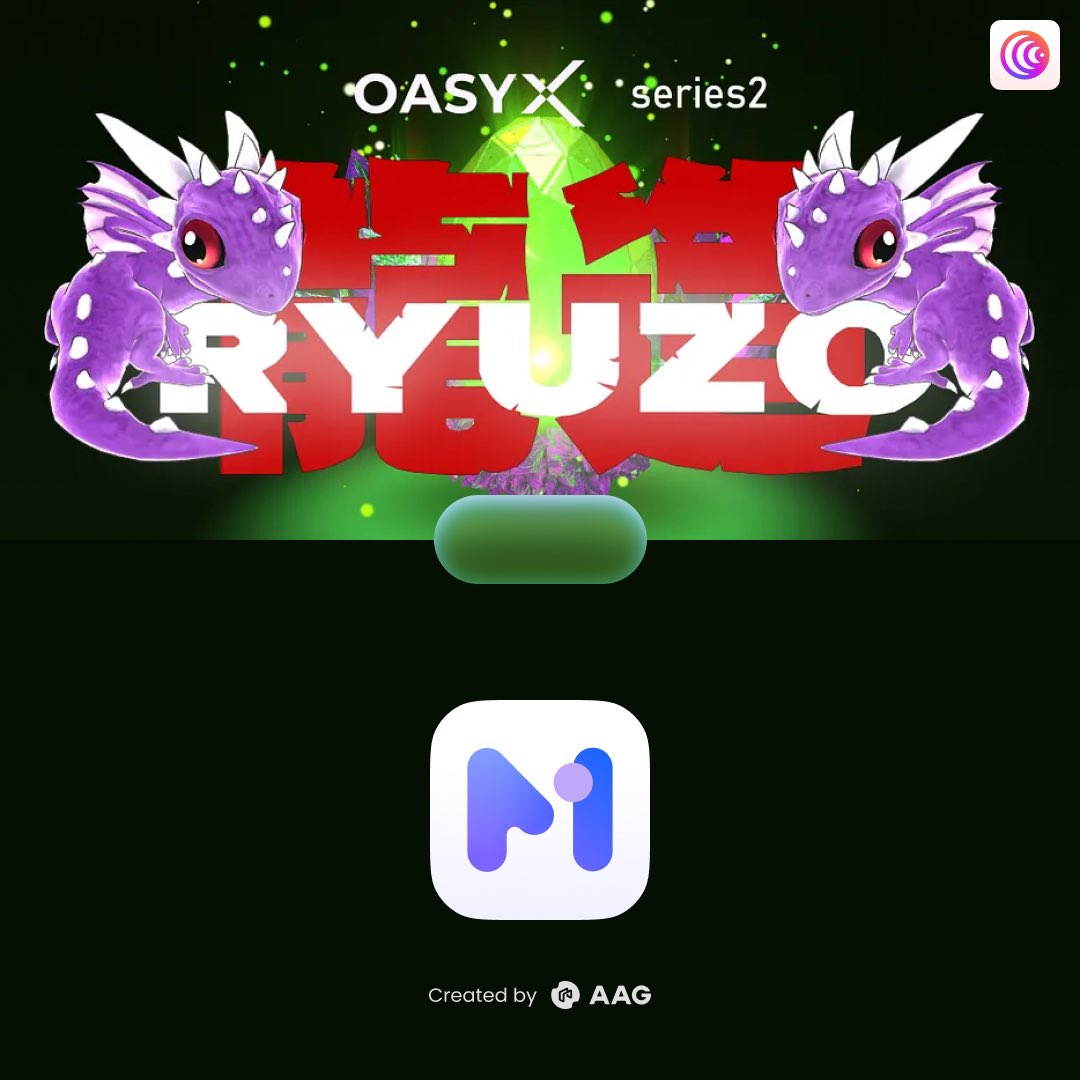 saakuru_app's tweet photo. Want 0.25% discount on Swaps? ๐You need to reach #MetaOne Tier 5! Wonder how?
Bridge and hatch your #MARYU #NFT on @SaakuruChain to get your Soul Bound Token dragon #RYU ๐ - and bump yourself to #MetaOne Tier 5!
Thatโs right! #MetaOneWallet joins forces with @oasyx_official to celebrate the launch of RYUZO application ๐ฒ - aka new school #Tamagotchi