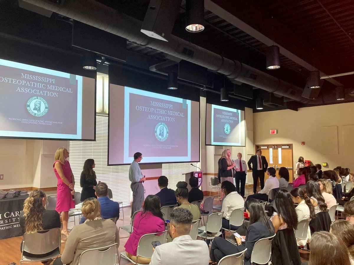 It was an amazing day to welcome the <a href="/WCUCOMDO/">WCUCOM</a> Class of 2027 as our newest #StudentsofMOMA!!!! A huge thank you to our MOMA leaders that were able to join us today: Drs. Calderone, Pannel, Ross, Worthington, Mitchell, Subbarao, Merritt, and St. Dr. Elangovan! #DOProud