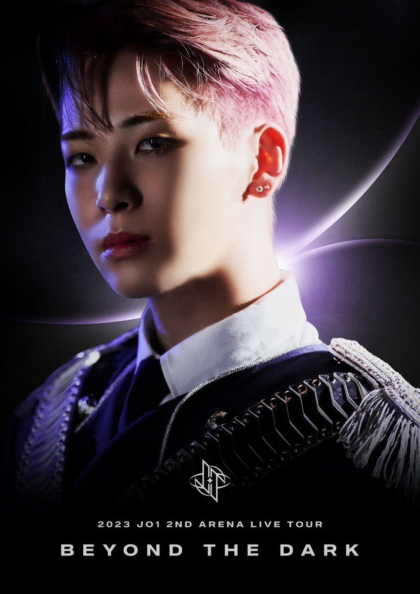 2023 JO1 2ND ARENA LIVE TOUR 'BEYOND THE DARK' ー SOLO POSTER