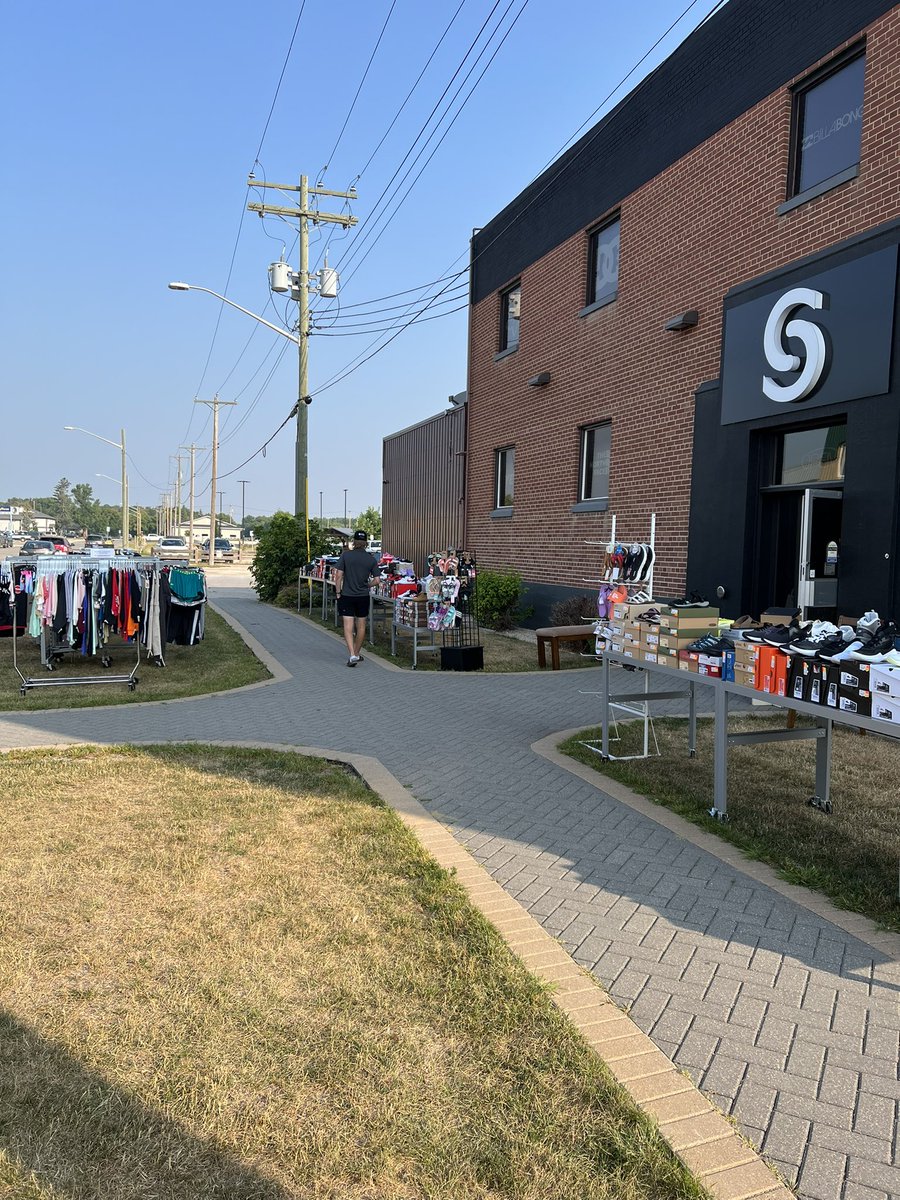 We are all set up for our annual sidewalk sale from 9-6! We hope to see you there!