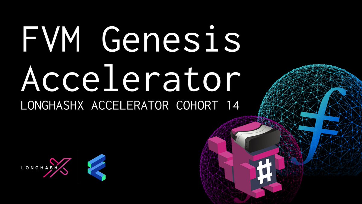 1/ <a href="/LongHashX/">LongHashX Accelerator</a> is excited to announce the Filecoin Virtual Machine (FVM) Genesis Accelerator, One of the the World's First Accelerators focusing on the intersection of Web3 and AI, in collaboration with <a href="/protocollabs/">Protocol Labs</a> and <a href="/Filecoin/">Filecoin</a>!

A 🧵 on what you can expect 👇